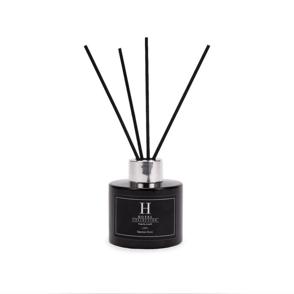 Hotel Collection Black and Silver Reed Diffuser